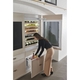 Monogram 30 Fully Integrated Wine Sommelier elevates the look of every wine collection with customizable handles and a seamless panel-ready desig