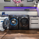 GE Profile 950 Series Front Load uses AI-powered wash and dry technology.