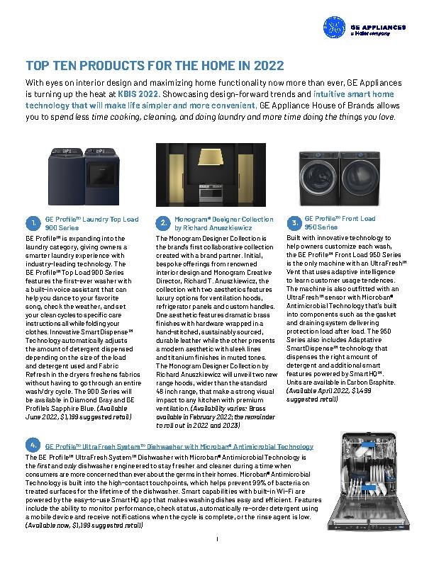 Top Appliances for the Home in 2022