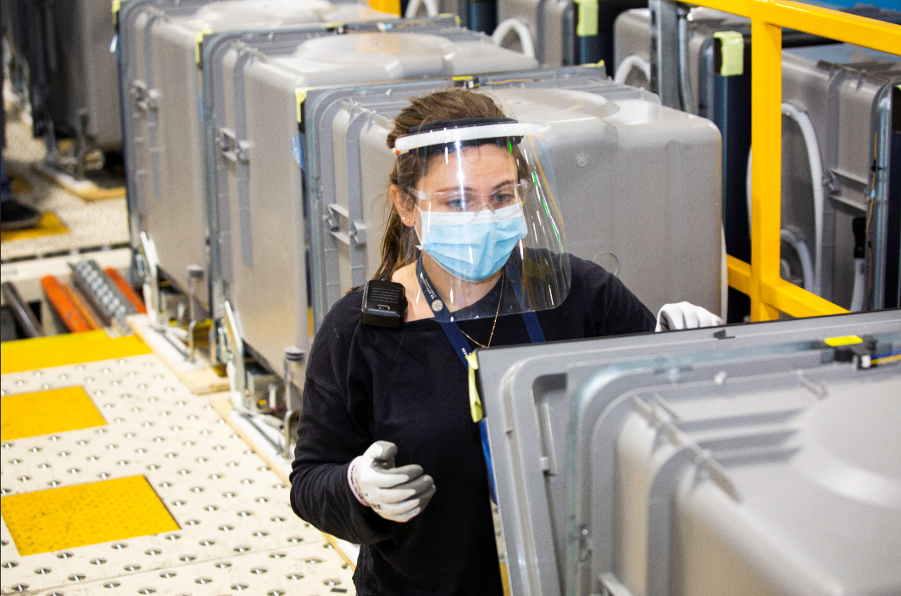 Dishwasher production at Appliance Park in Louisville KY