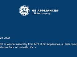 Louisville Appliance Park AP1 Washer Assembly B-roll 720p Louisville Appliance Park AP1 Washer Assembly B-roll 720p