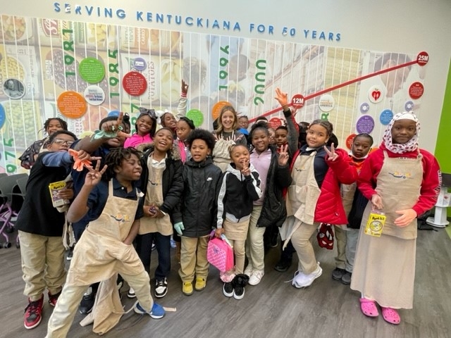 Chef Damaris Phillips and Byck Elementary School Students 