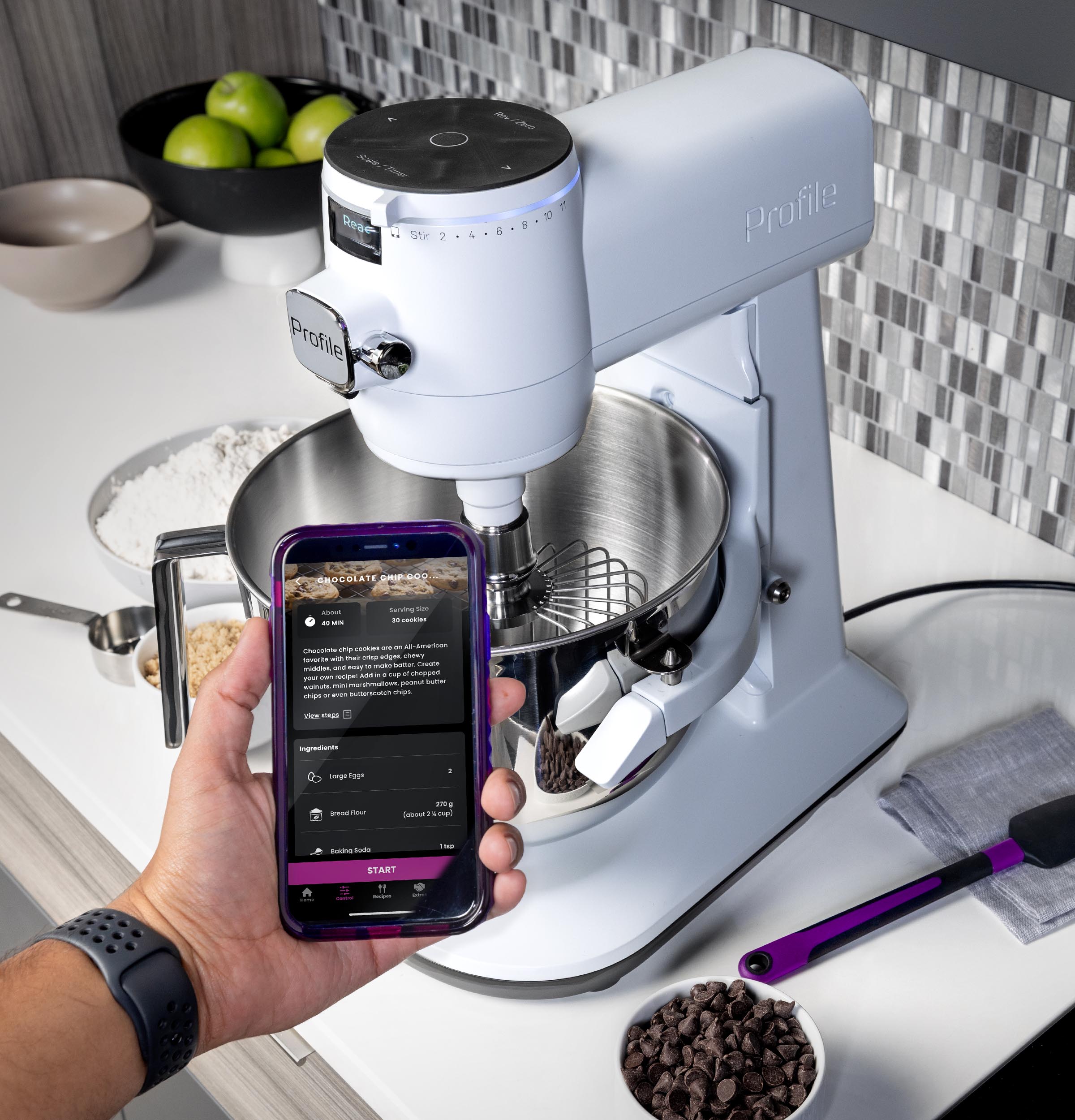 Mixer Dec GE Profile Smart Mixer with Auto Sense | GE Appliances Pressroom