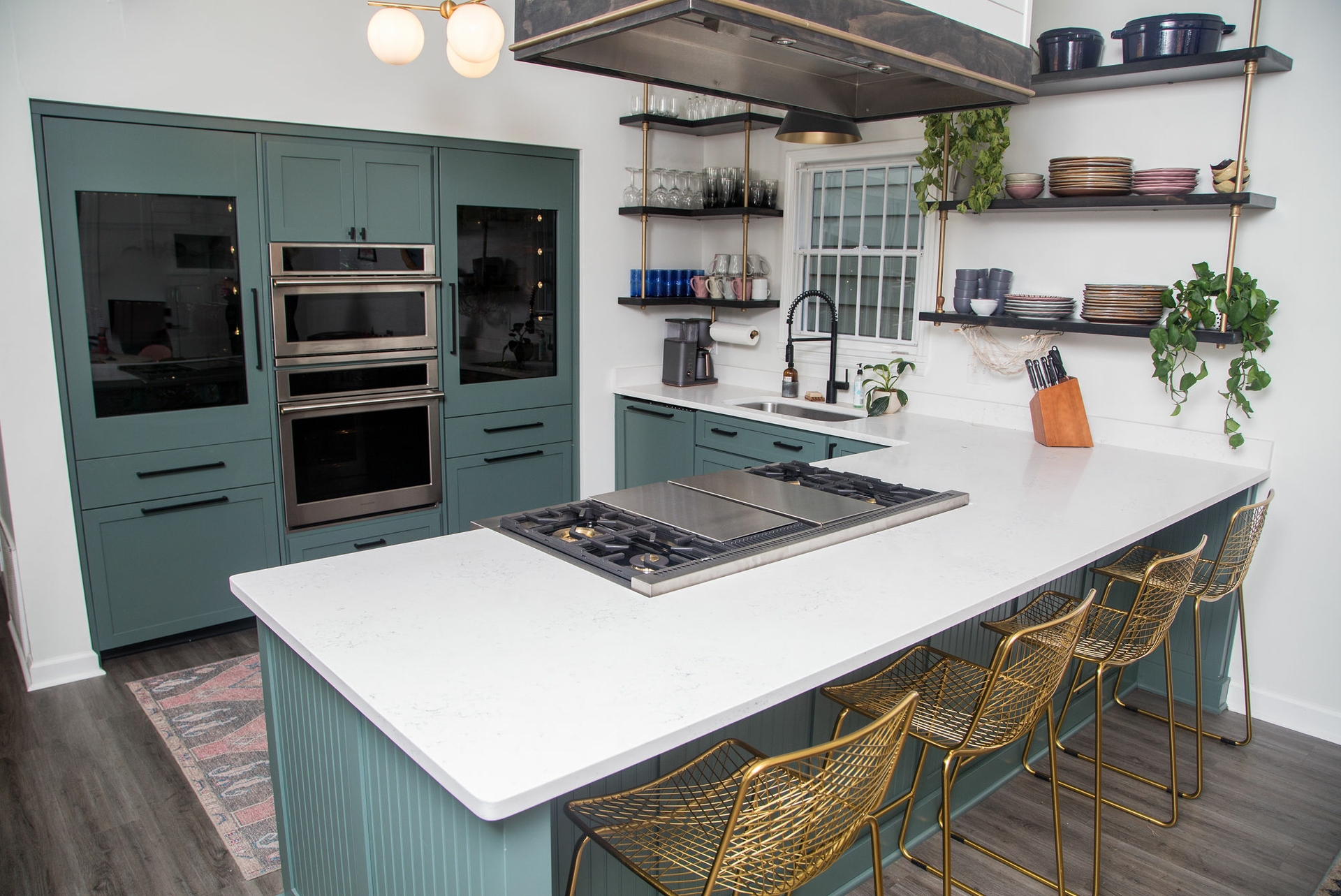 As part of the partnership, Monogram designed the kitchen layout for The LEE Initiative and donated a full suite of its latest professional appliances to be used by the visiting chefs when they are in town for instruction from Chef Edward Lee.