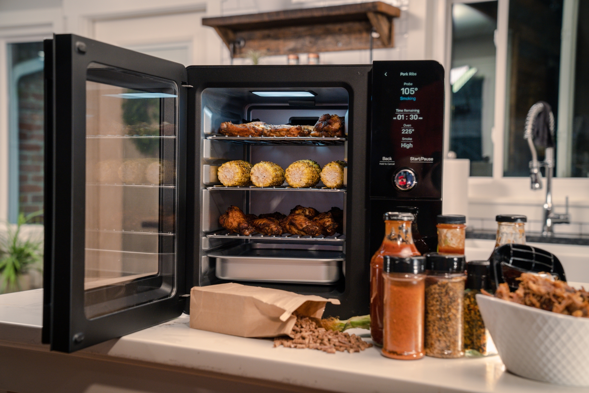 Arden, a First-of-Its-Kind Indoor Barbeque Smoker 