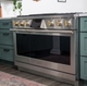 As part of the partnership, Monogram designed the kitchen layout for The LEE Initiative and donated a full suite of its latest professional appliances to be used by the visiting chefs when they are in town for instruction from Chef Edward Lee.