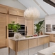 Monogram Beach Kitchen Virtual Backdrop