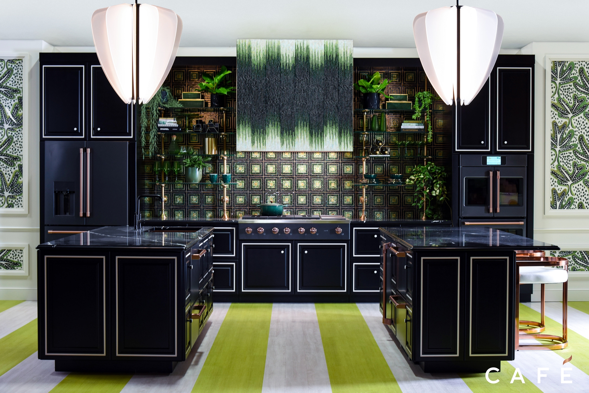 CAFÉ Bold Ambition Kitchen Virtual Backdrop