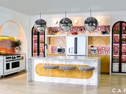 CAFÉ Fearless Energy Kitchen Virtual Backdrop