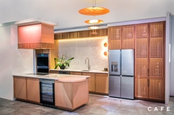 CAFÉ Zen Retreat Kitchen Virtual Backdrop