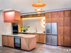 CAFÉ Zen Retreat Kitchen Virtual Backdrop