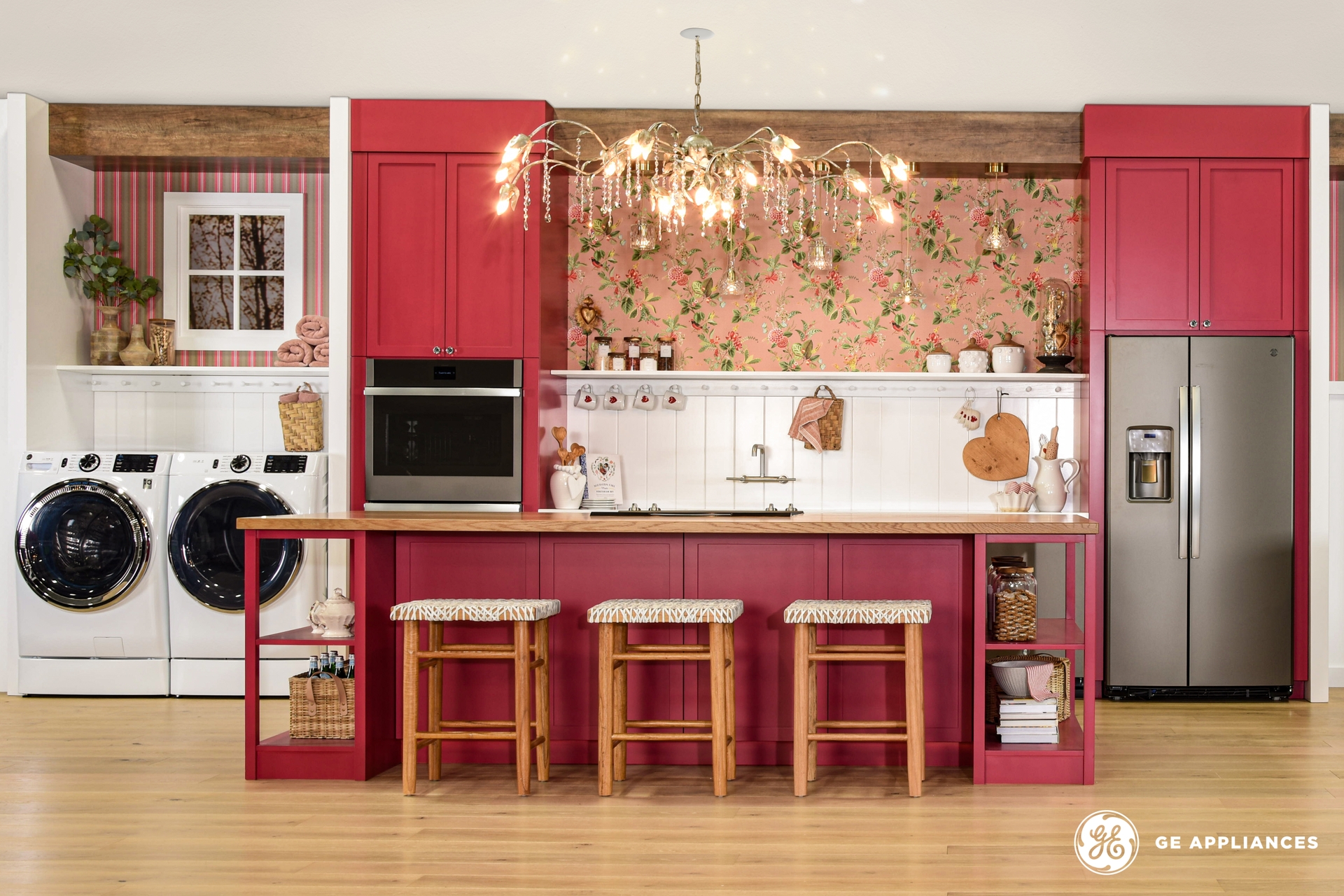GE Cottage Crush Kitchen Virtual Backdrop
