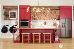 GE Cottage Crush Kitchen Virtual Backdrop