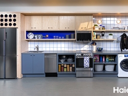 Haier Freemont Flat Kitchen Virtual Backdrop 