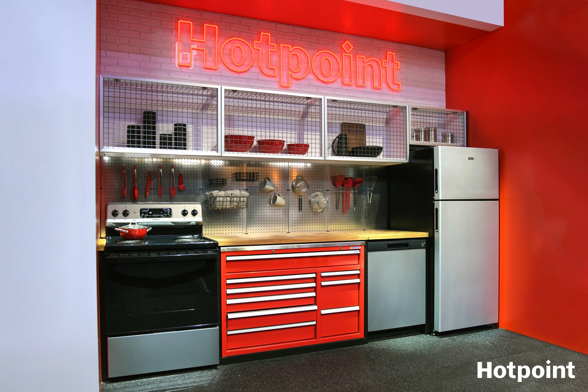 Hotpoint Kitchen Virtual Backdrop 