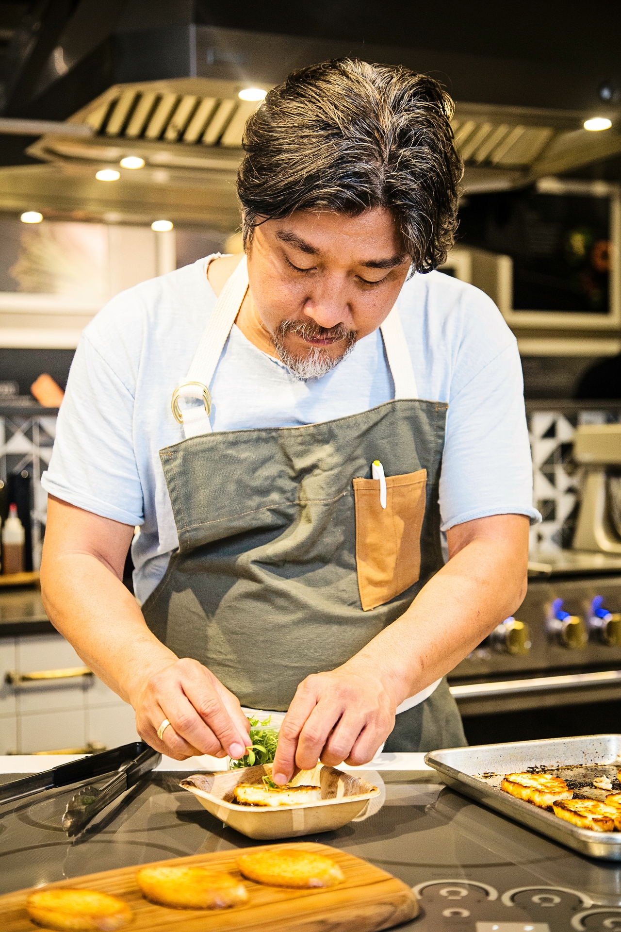 Chef Lee will represent Monogram at culinary and industry events throughout the year in his role as Culinary Director. 