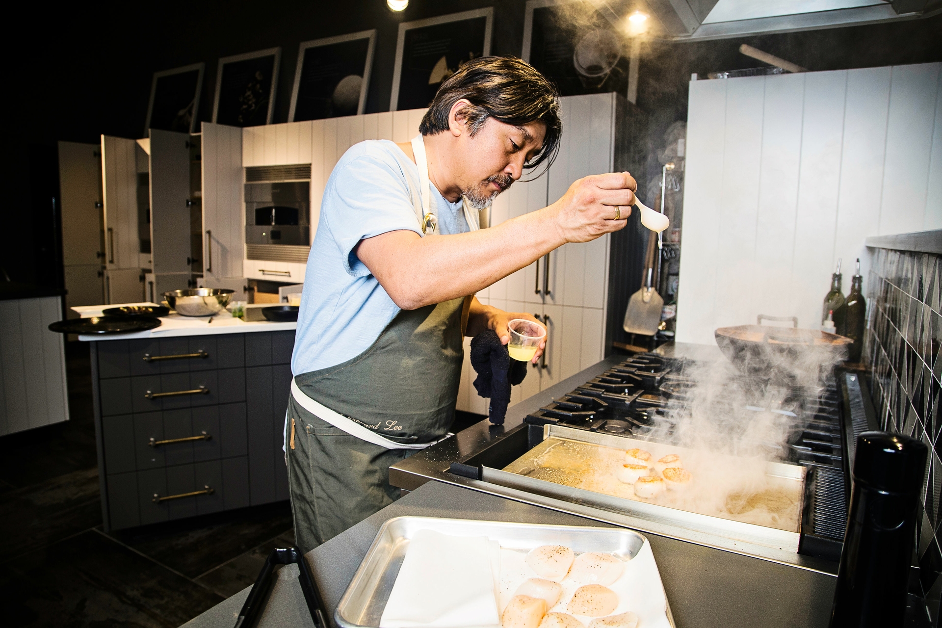 Chef Lee will create recipes that fit the brand’s vision of prestige, performance and elegance in his role as Monogram Culinary Director. 