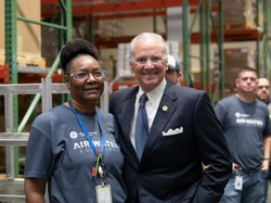 Gov. Henry McMaster at GE Appliances water heating plant