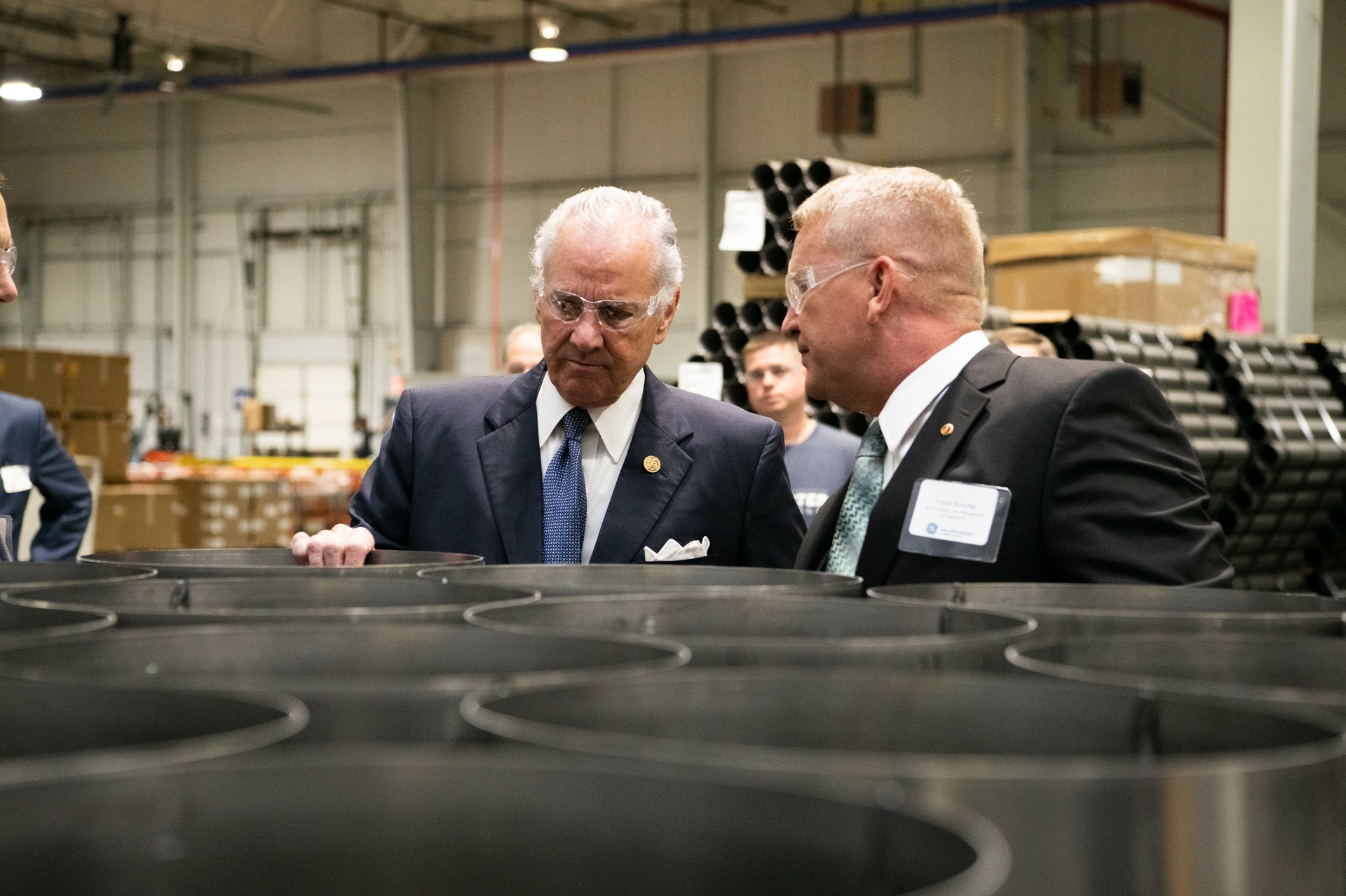 Gov. Henry McMaster tours GE Appliances water heating plant in Camden, SC