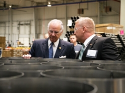Gov. Henry McMaster tours GE Appliances water heating plant in Camden, SC