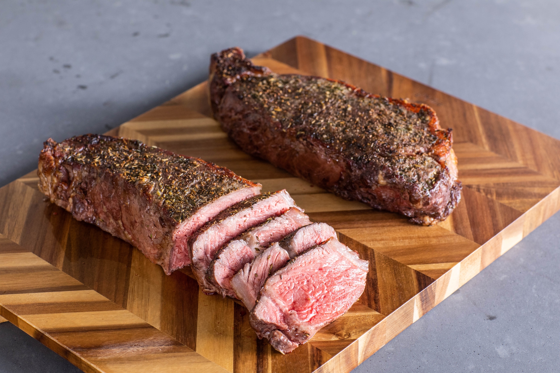 GE Profile is pushing an over-the-air update to Wi-Fi enabled cooking appliances allowing consumers to cook the perfect steak at home.