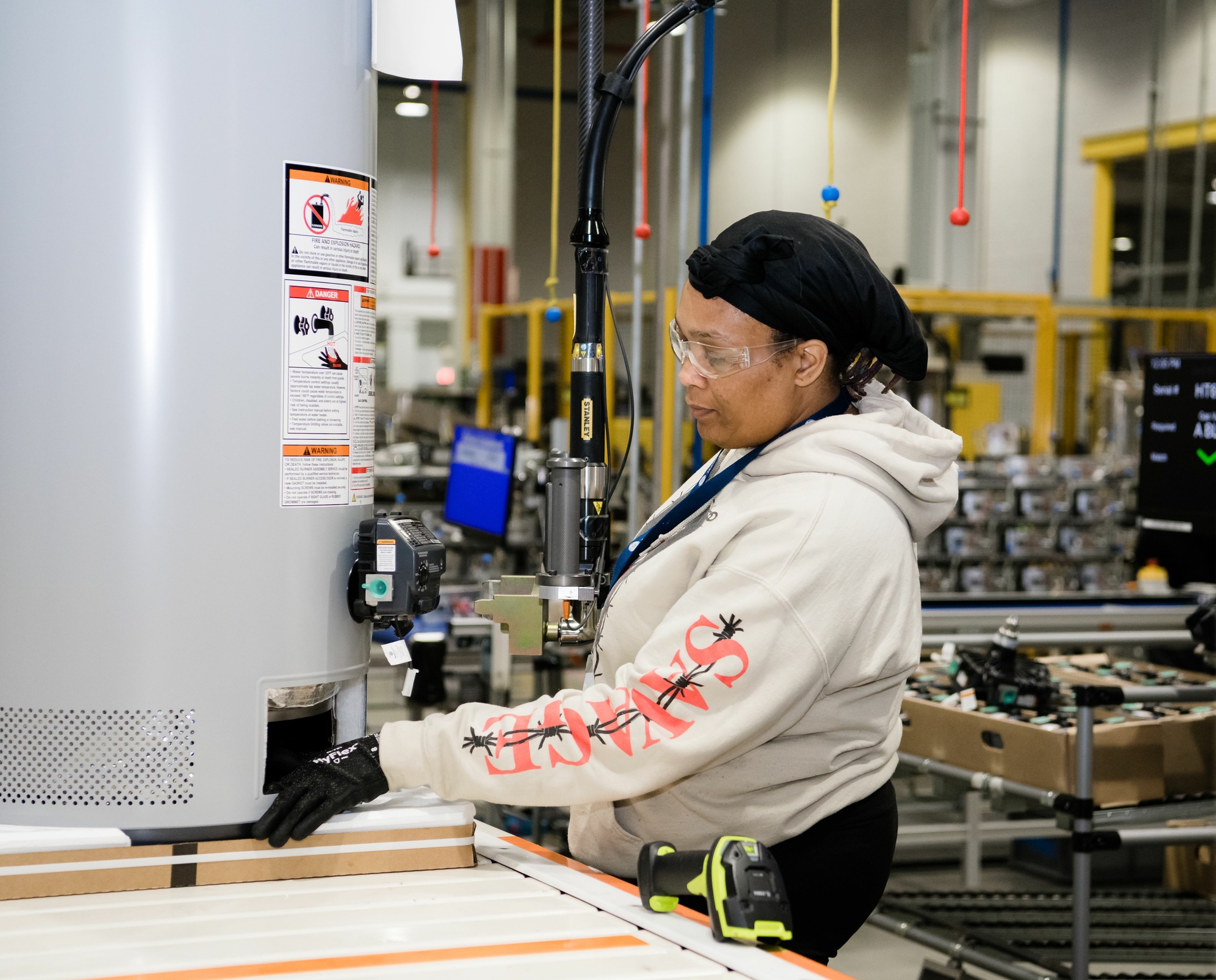 Water heater production in Camden SC