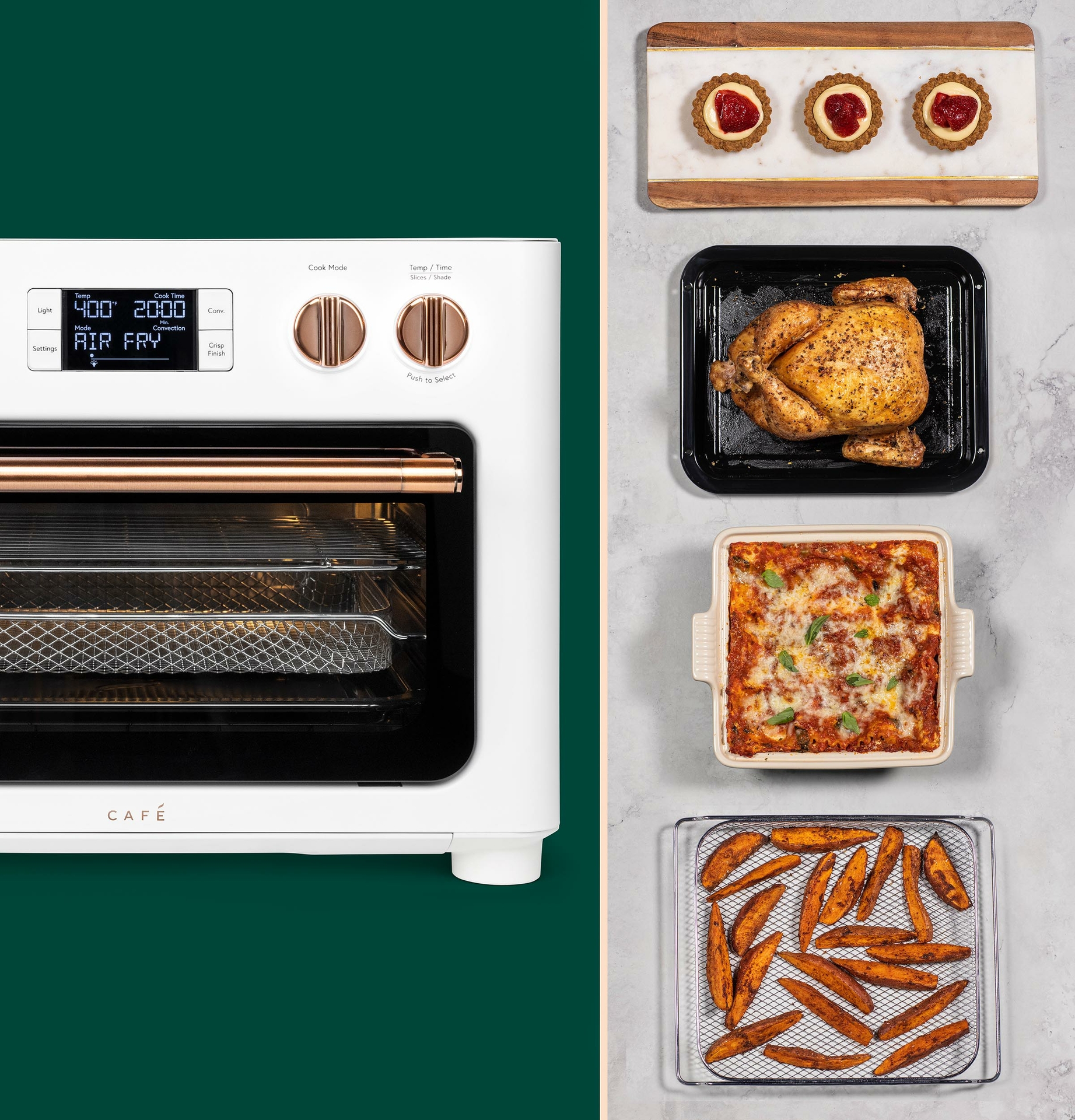 The CAFÉ™ Couture™ Oven Features 14 Essential Cooking Modes