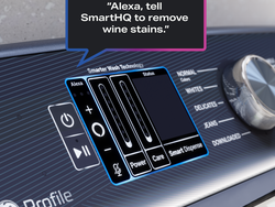 The New GE Profile Top Load 950 Series Offers Alexa Built In that Recognizes Thousands of Stain and Fabric Utterances