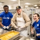 GE Appliances launched a yearlong volunteer commitment with hundreds of employees completing 11 projects in Louisville, and other plant communities, activities in 20 states and coordinated efforts in India and South Korea.  