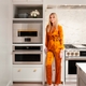 Gwyneth Paltrow in her Monogram kitchen
