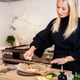 Gwyneth Paltrow Makes Halibut Piperade en Pappilote Using the Monogram Steam Oven 