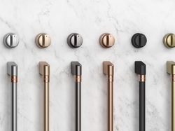 New CAFÉ hardware options bring the choices to six distinct handles and knobs.