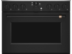 New CAFÉ Flat Black Hardware on Matte Black Range New CAFÉ Flat Black Hardware on Matte Black Range
