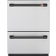 New CAFÉ Flat Black Hardware on Stainless Steel Dishwasher Drawer