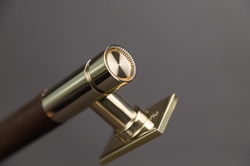Monogram Designer Collection x Richard Anuszkiewicz Brass  Handle Detail.