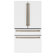 CAFÉ 4-Door French-Door Refrigerator with Dual-Dispense AutoFill Pitcher in Matte White