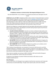 GE Appliances Introduces a Commercial-Style Fully Integrated Refrigerator Line-Up.docx