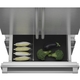 Monogram's Integrated Bottom Freezer with Temperature Control is used to customize based on your needs. 