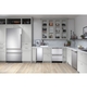 CAFÉ Integrated Bottom Freezer offers a sleek aesthetic in today's modern kitchen design.