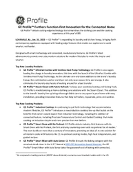 GE Profile Furthers Function-First Innovation for the Connected Home Press Release
