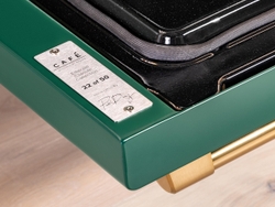 EACH APPLIANCE IS INDIVIDUALLY DISTINGUISHED BY A UNIQUE EMBELLISHMENT DENOTING ITS NUMERICAL DISTINCTION WITHIN THE SET OF 50. 