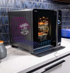 GE Profile Smart Indoor Smoker with Active Smoke Filtration 