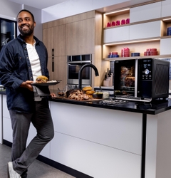 GE Profile Smart Indoor Smoker Meal
