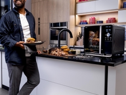 GE Profile Smart Indoor Smoker Meal