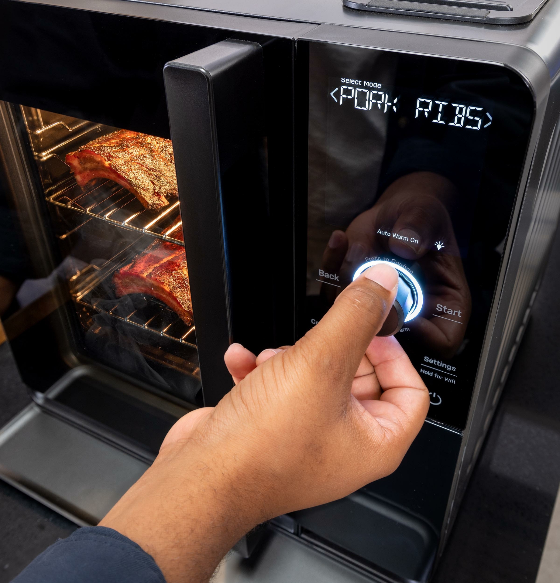 GE Profile Smart Indoor Smoker - Presets
