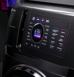 The GE Profile UltraFast Combo saves time with its ability to wash AND dry a large load in about 2 hours