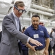 Kentucky Gov. Andy Beshear took the time to test out the company's latest digital engineering technology
