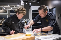 Monogram Chef Patrick Roney Grants a Wish to Ian Gregory through the Make-A-Wish Program