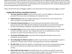 GE Profile Opal Fact Sheet_1.5 GE Profile Opal Fact Sheet_1.5