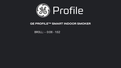 GE PROFILE Smart Indoor Smoker - Broll